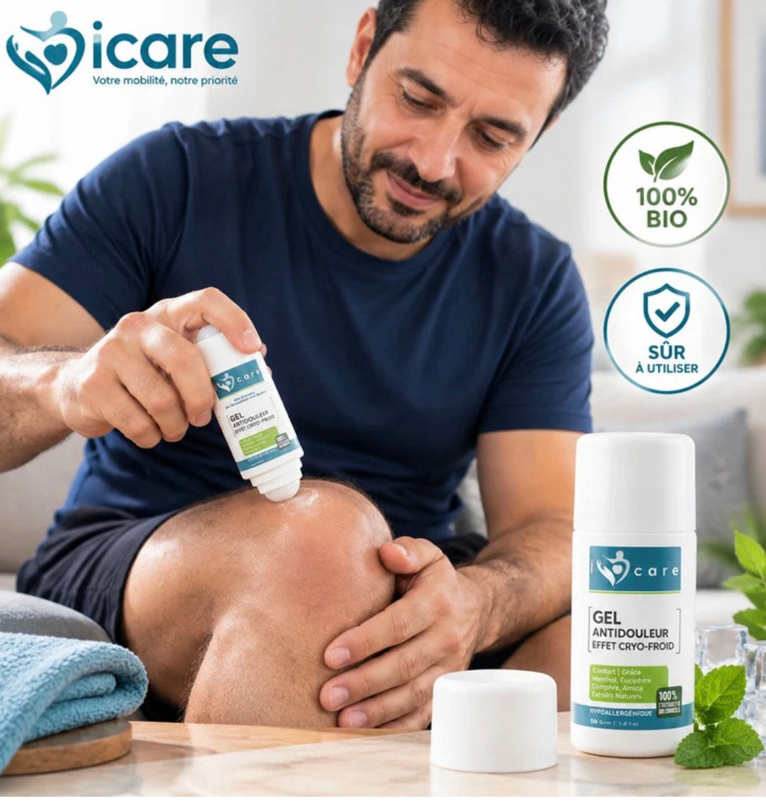 ICARE Gel Anti-douleur