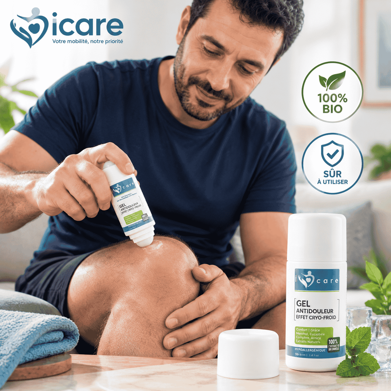 ICARE Gel Anti-douleur